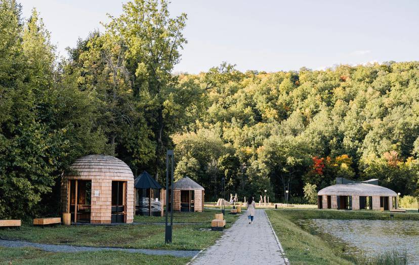 Новые беседки с зоной барбекю: в Билярске стартовал третий этап благоустройства «Святого ключа»