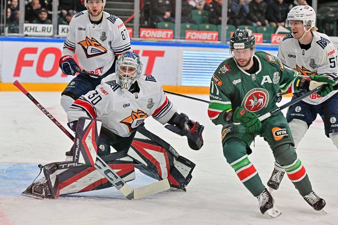 «Порадовали показательным хоккеем»: «Ак Барс» вырвался вперед в серии с «Металлургом»