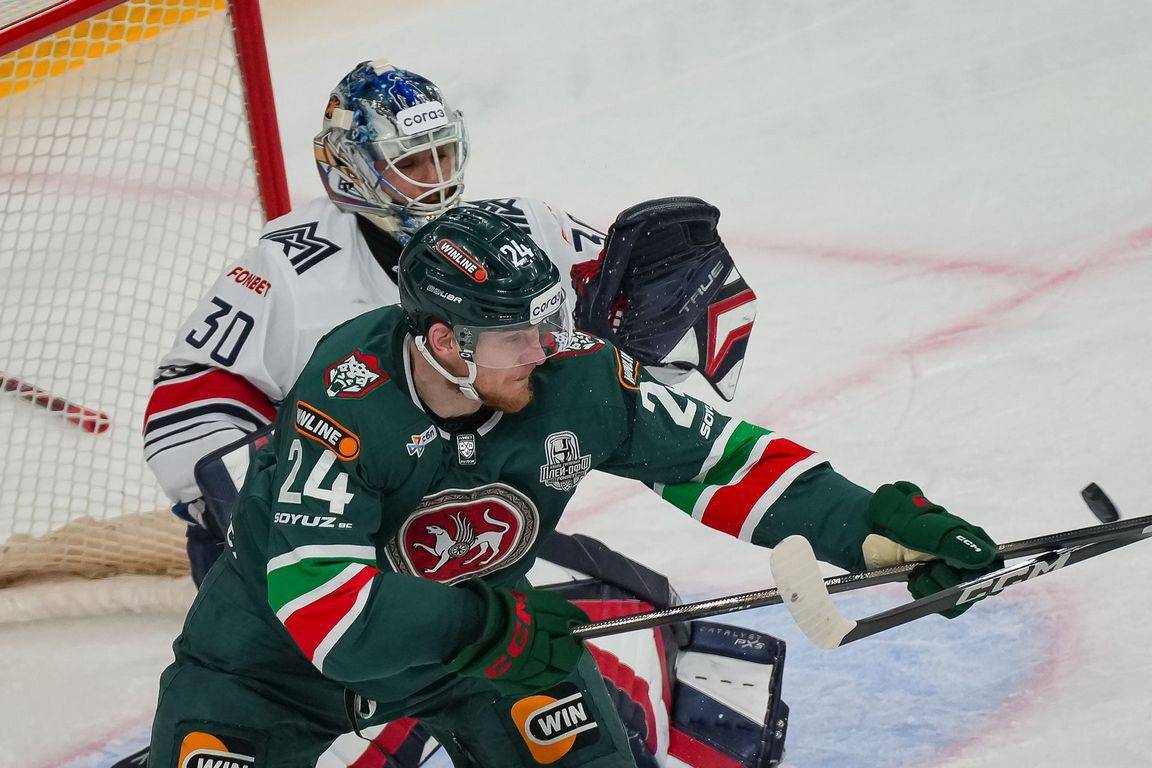 «Порадовали показательным хоккеем»: «Ак Барс» вырвался вперед в серии с «Металлургом»