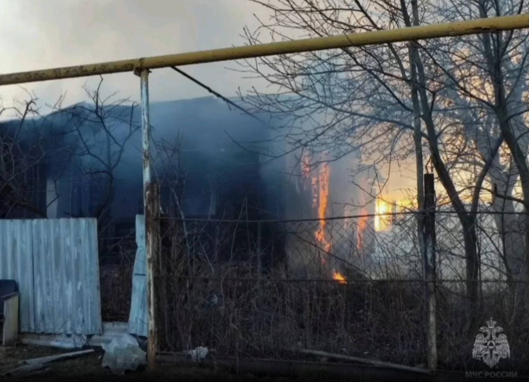 При пожаре в Альметьевском районе Татарстана погиб мужчина