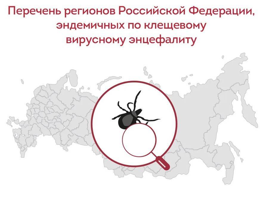Татарстан включен в список регионов России с риском клещевого энцефалита
