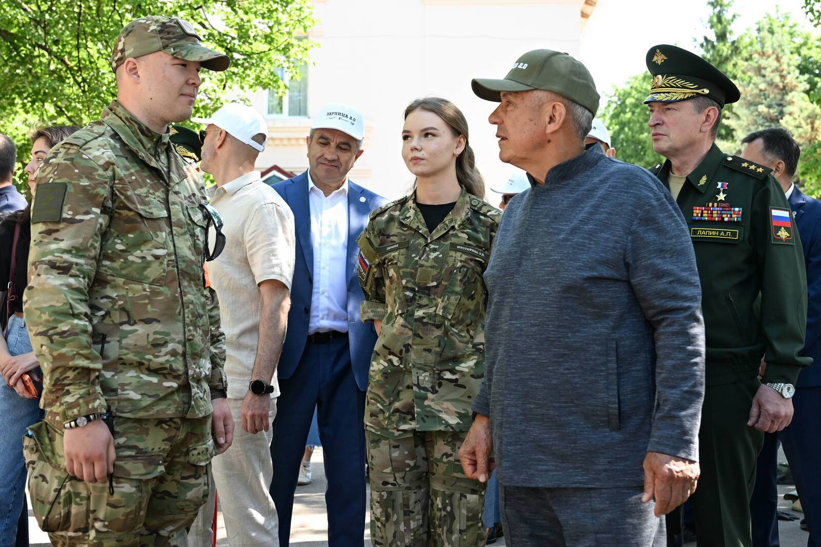 Минниханов: «Зарница» воспитывает у школьников лидерские качества и чувство патриотизма