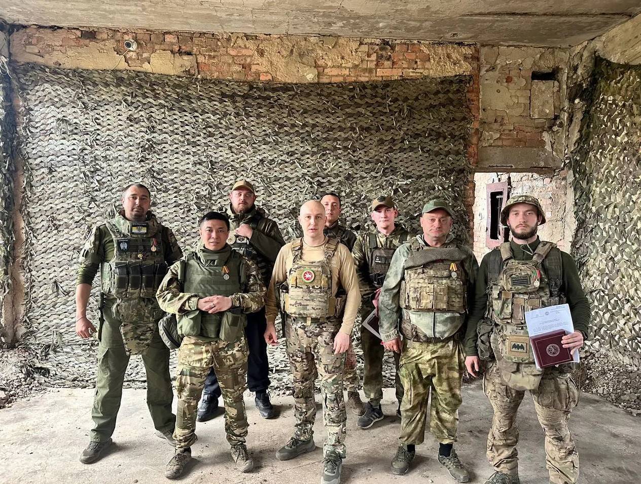 «Сохранил святой Георгий»: награды бойцов из Татарстана чудом уцелели в огне