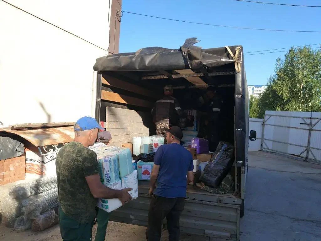 Гуманитарный груз из Лениногорского района отправился в зону СВО