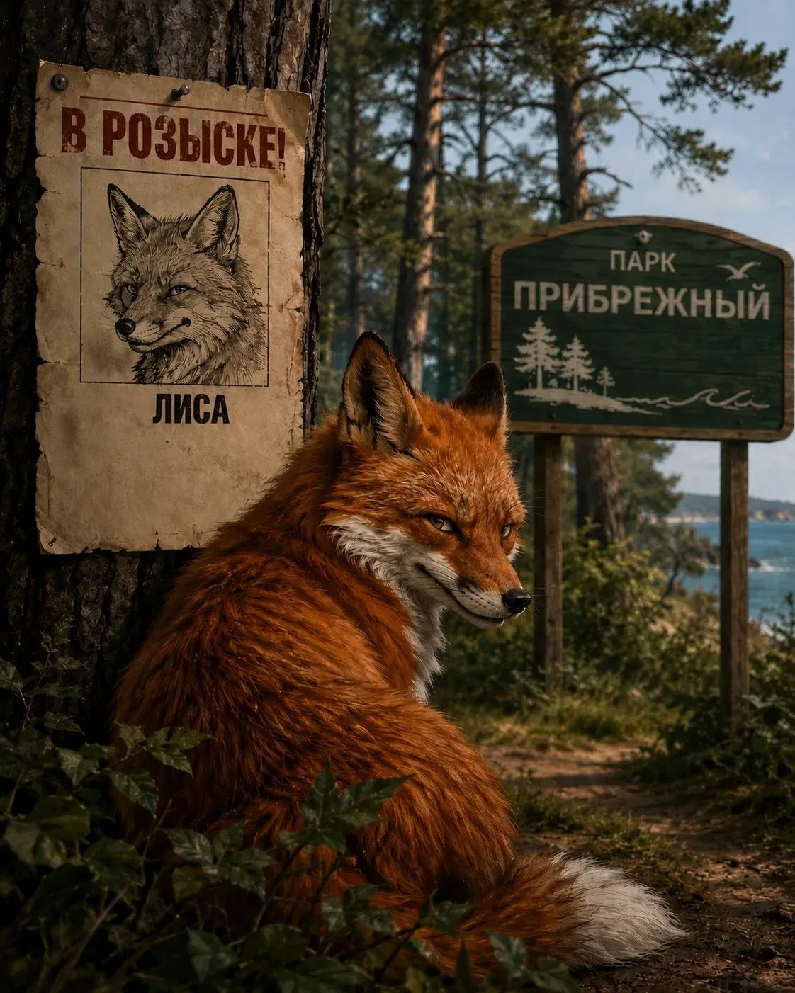 Челнинцев предупредили о возможной встрече с дикой лисой в парке «Прибрежный»