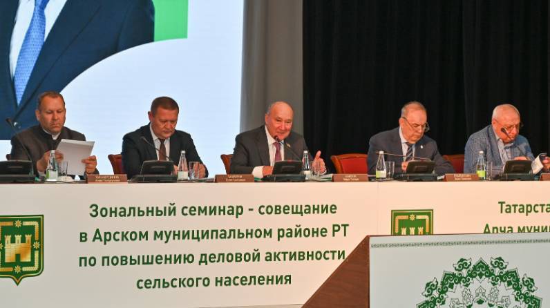 Ахметов призвал муниципалитеты РТ брать пример с пригородных районов Казани в сельском хозяйстве