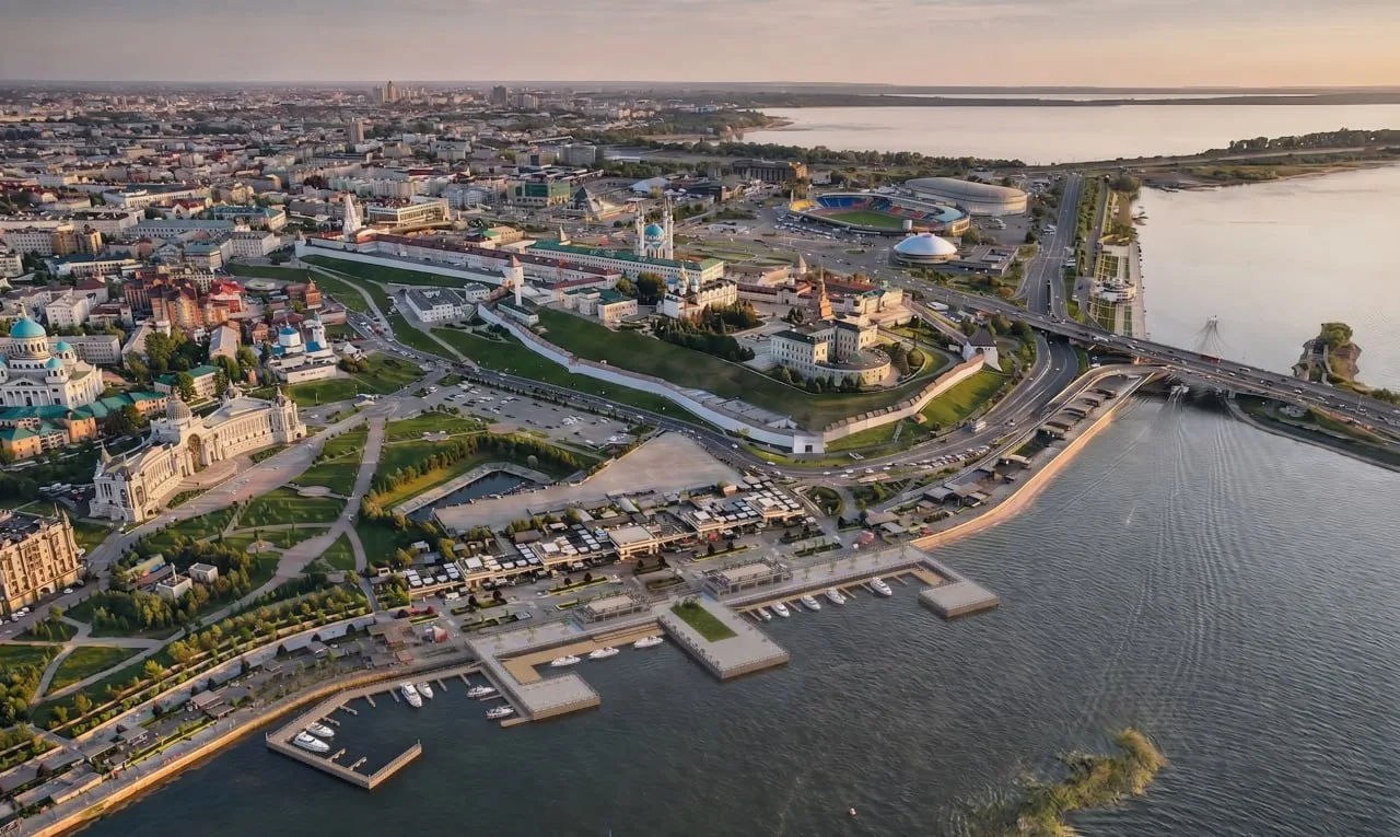 Создание «Кремлевского причала» в Казани начнётся в 2026 году
