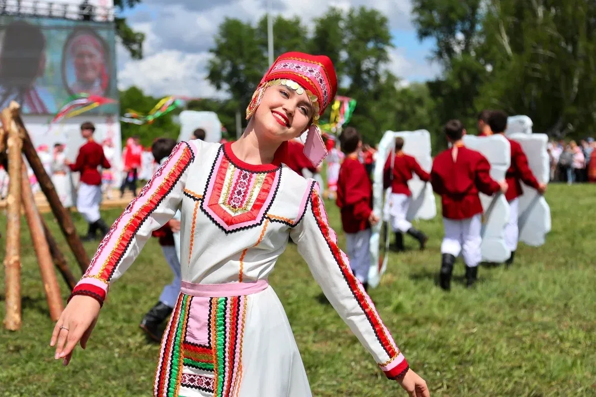 Около 3 тыс. человек посетили марийский праздник «Семык» в Менделеевском районе