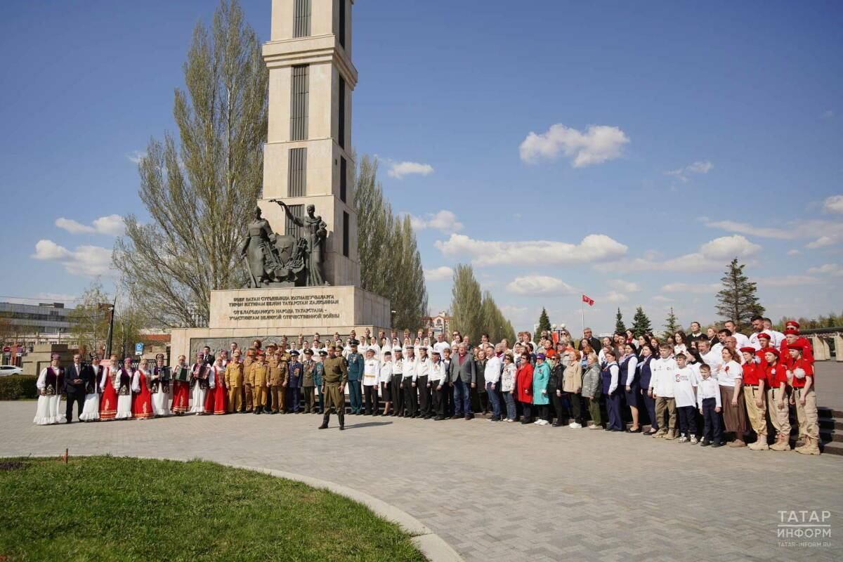 В Казани прошли съемки клипа в рамках всероссийской акции «Песни наших отцов»