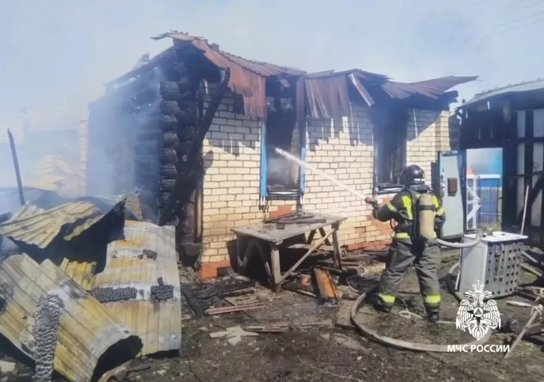 На пожаре в Дрожжановском районе погиб 85-летний мужчина