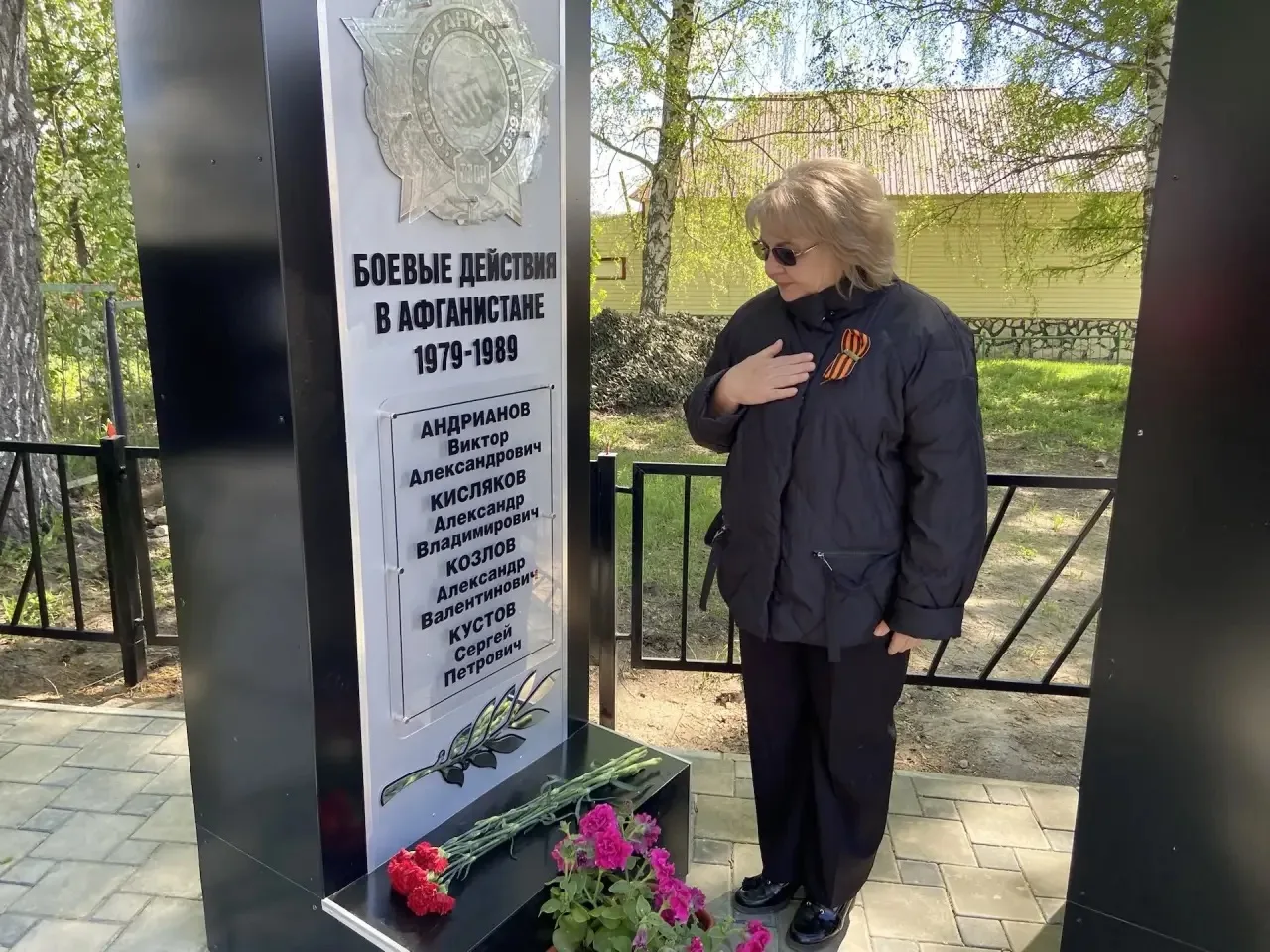 В нижнекамском селе Шереметьевка в День Победы открылся мемориал «Сынам Отечества»
