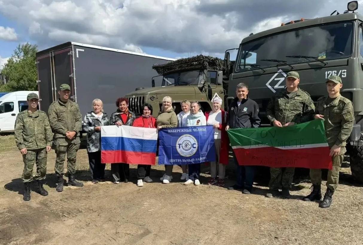 Из Челнов в зону СВО доставлена очередная гуманитарная помощь