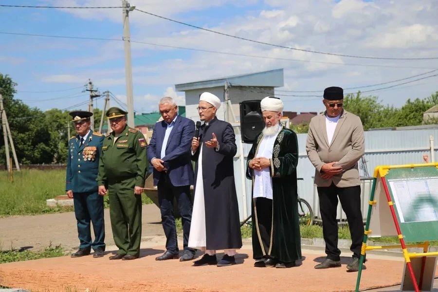 В Пестречинском районе началось строительство мечети в честь защитников Отечества