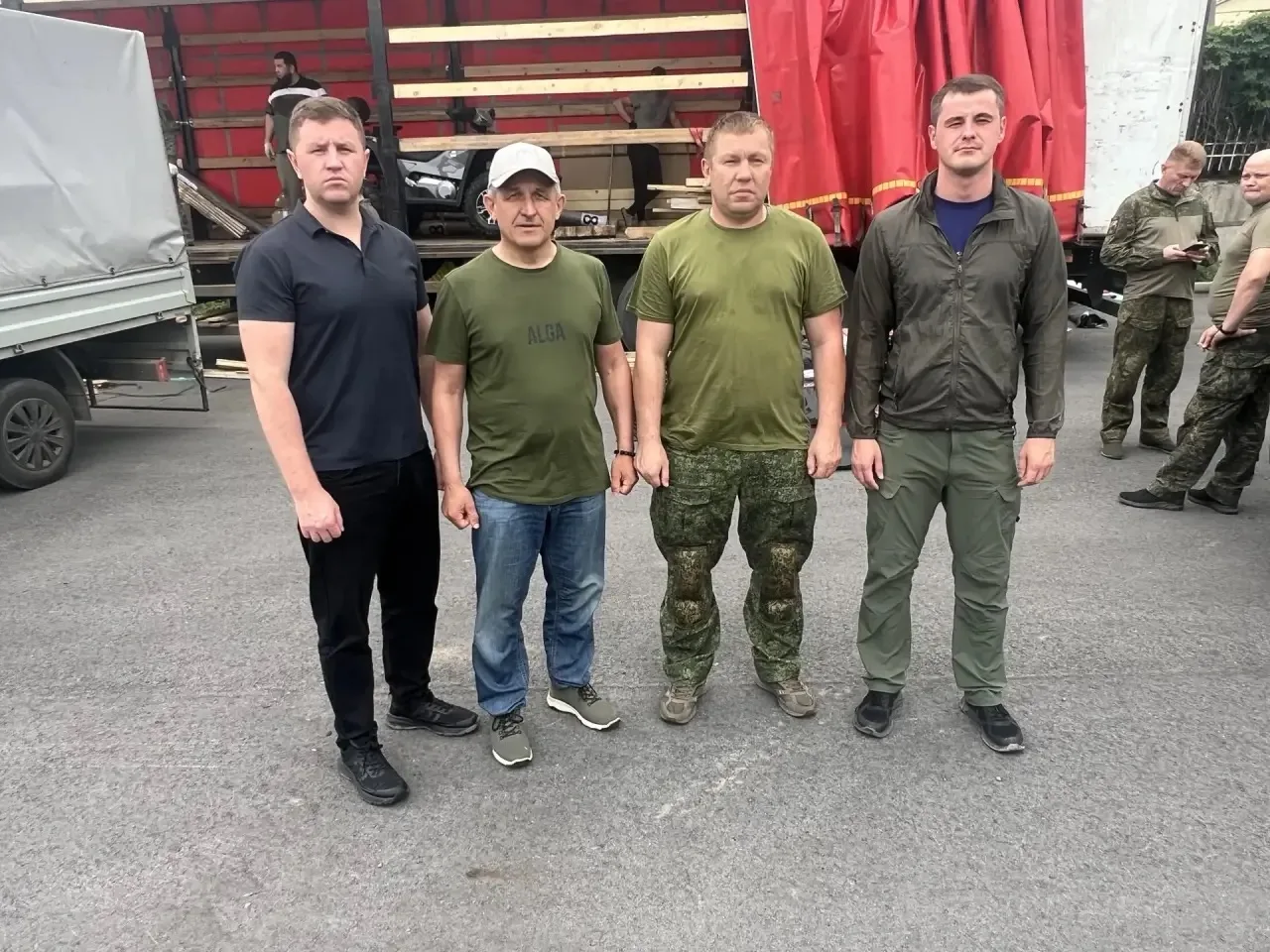 Третий гуманитарный конвой из Лаишевского района прибыл в зону СВО