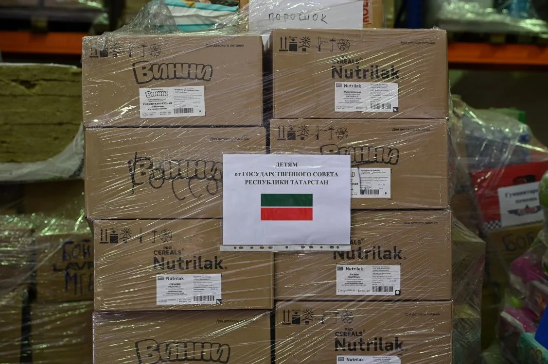 Из Казани отправилась новая колонна гуманитарной помощи в Лисичанск и Рубежное
