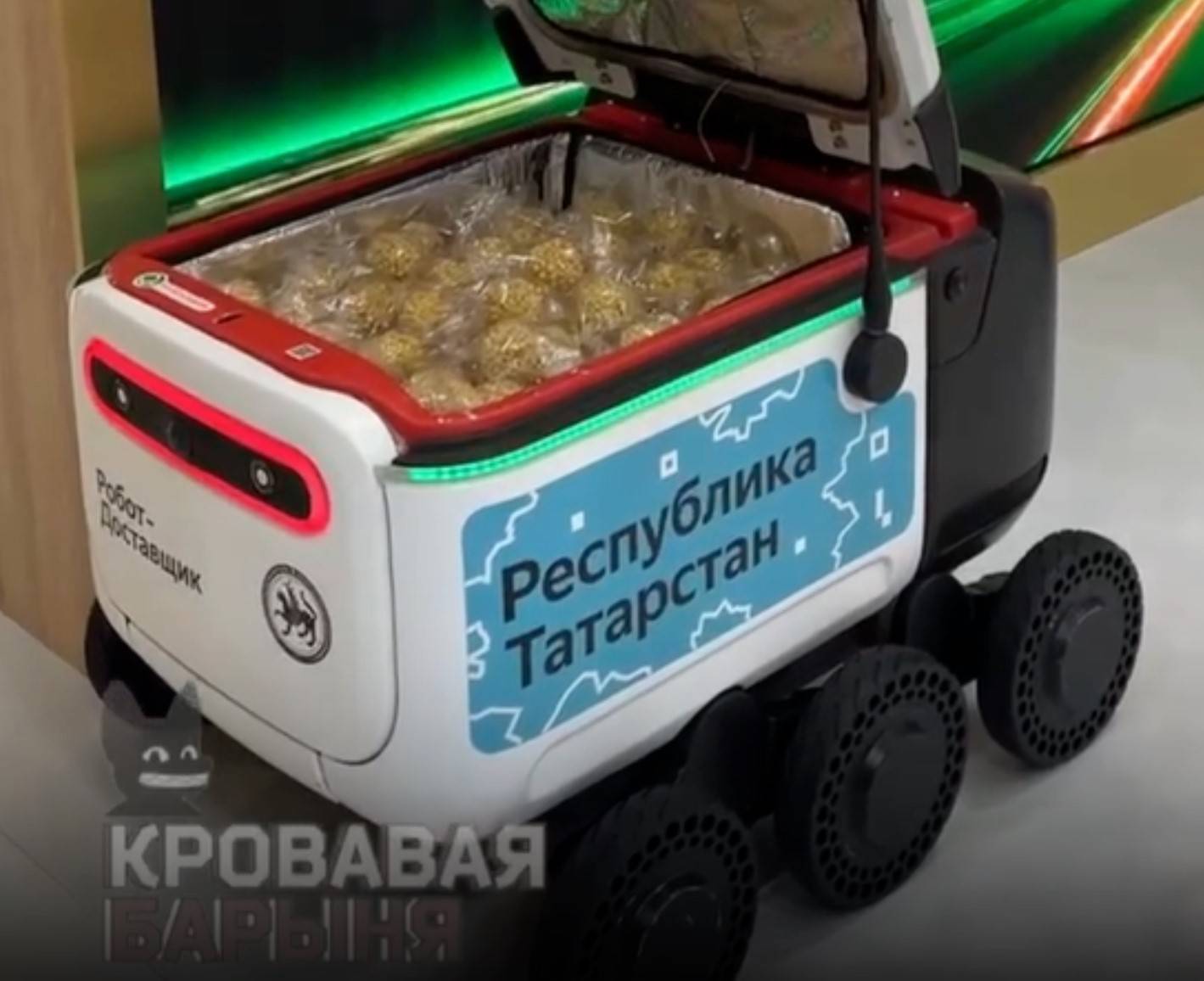 Собчак показала робота с чак-чаком на стенде Татарстана на ПМЭФ
