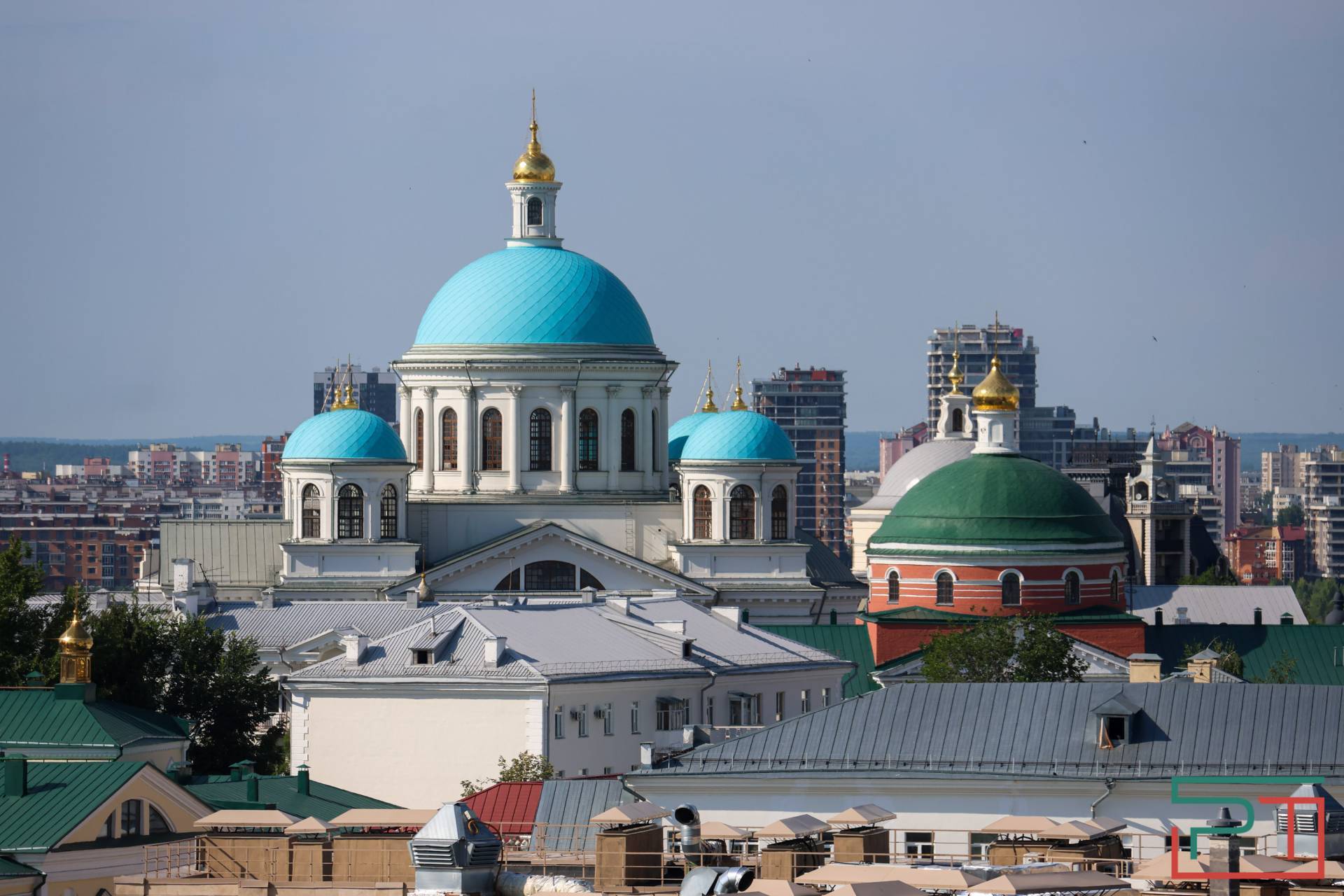 Пресс-тур по храмовому комплексу Петропавловского собора Казани