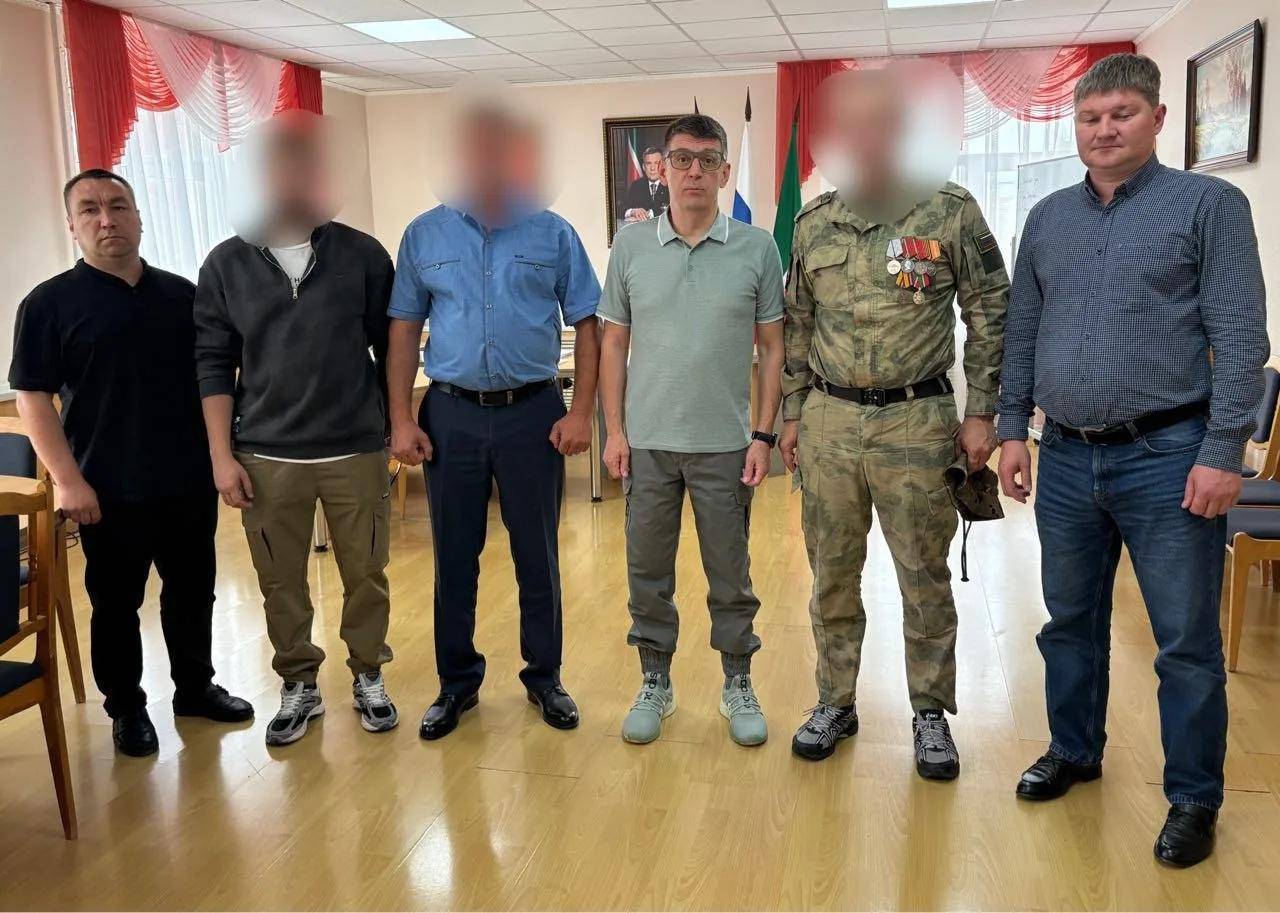 Мэр Лениногорска встретился с участниками СВО