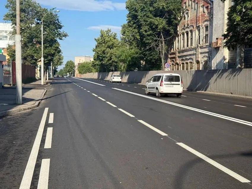 В двух районах Казани завершен капремонт участков трех улиц