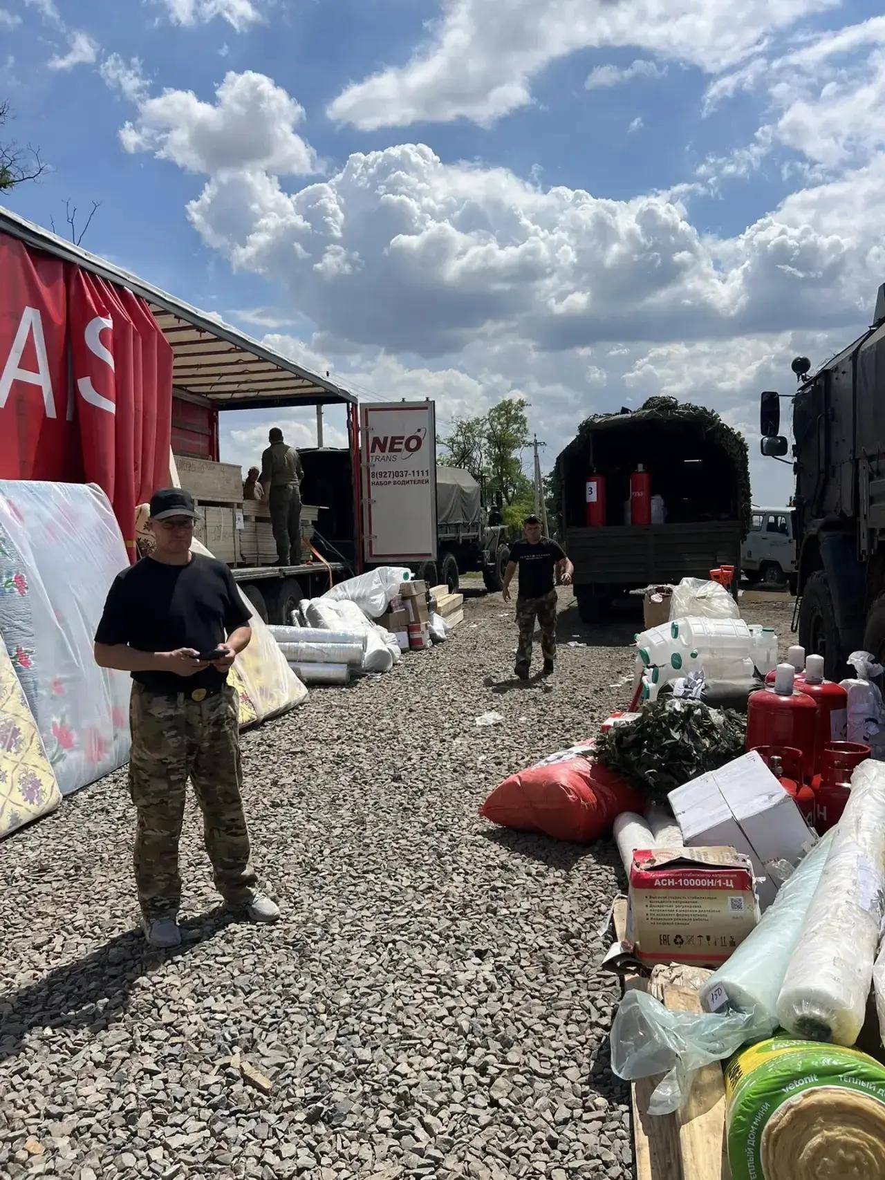 Лаишевцы доставили гуманитарный груз бойцам на донецком направлении