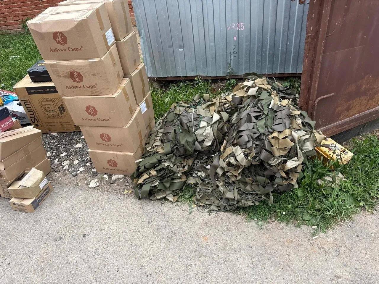 Мамадышцы доставили две фуры с гуманитарным грузом в зону СВО