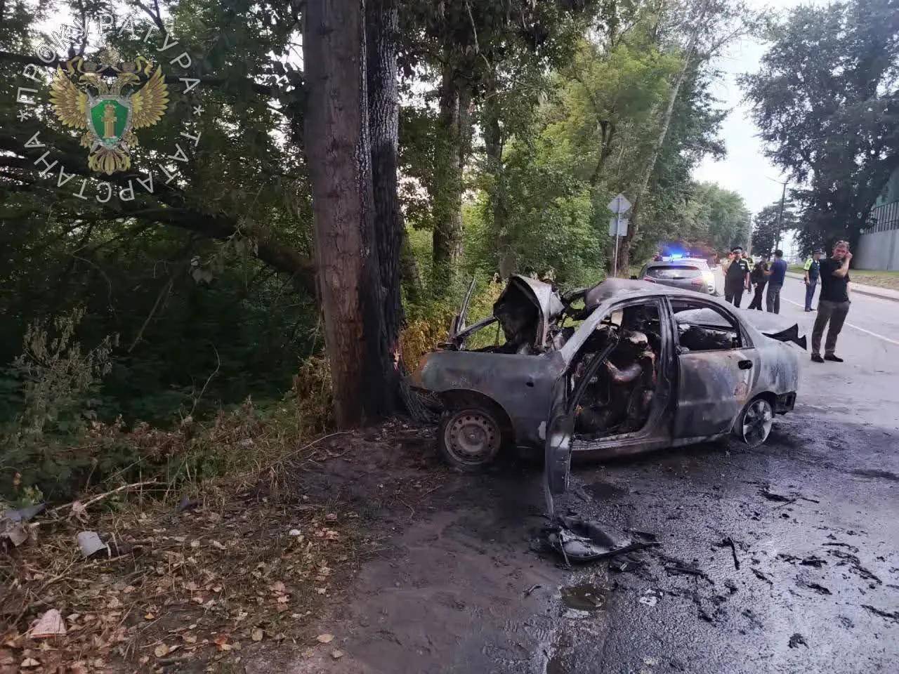 За рулем машины, в которой погибли подростки в Зеленодольске, был мужчина без прав