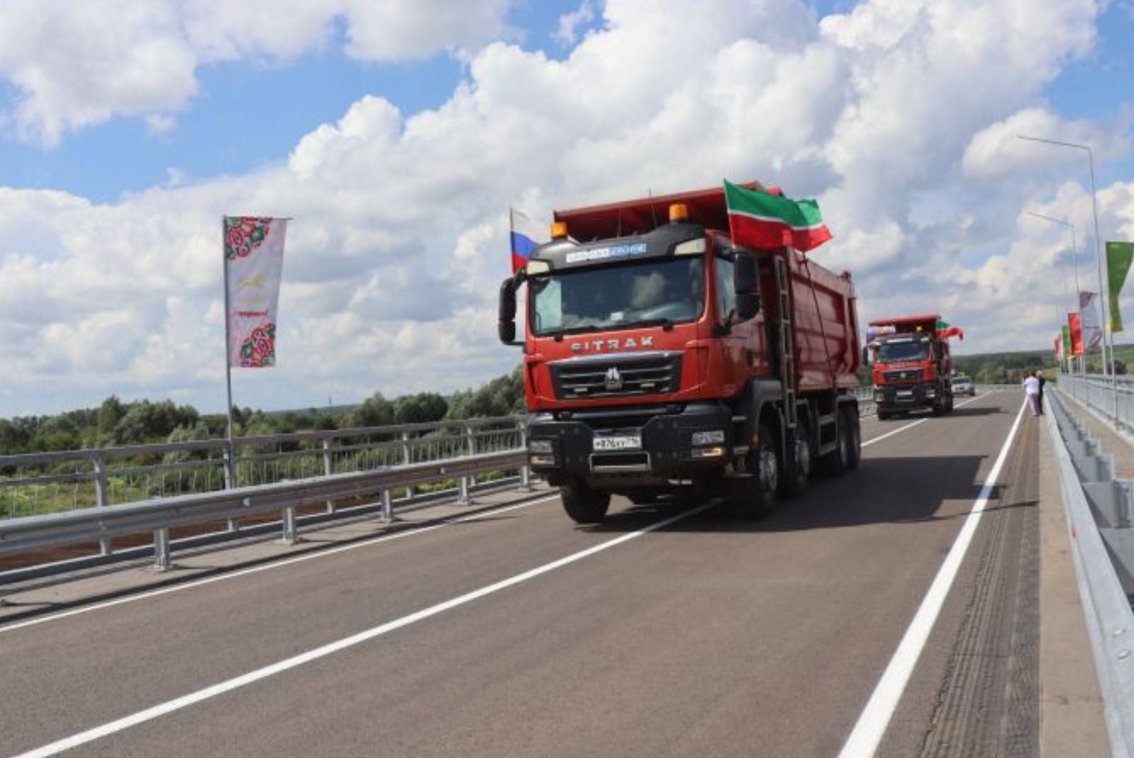 В Нурлатском районе открыли мост через реку Большой Черемшан