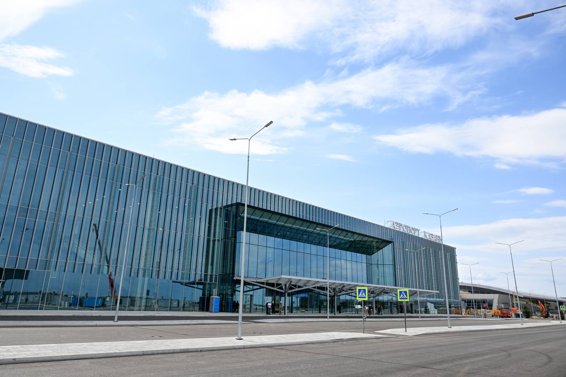 Минниханов оценил готовность нового терминала казанского аэропорта