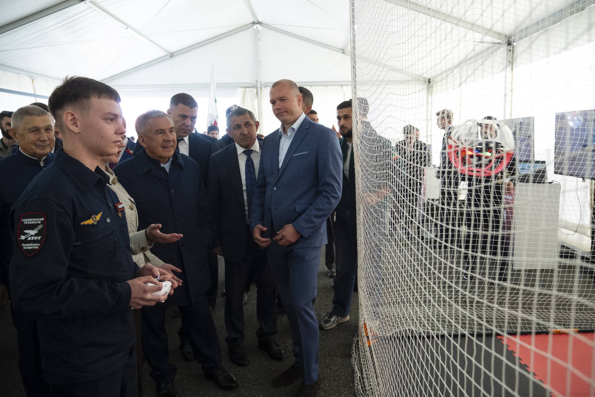 Минниханов открыл второй этап чемпионата по беспилотным технологиям на Кубок Раиса Татарстана