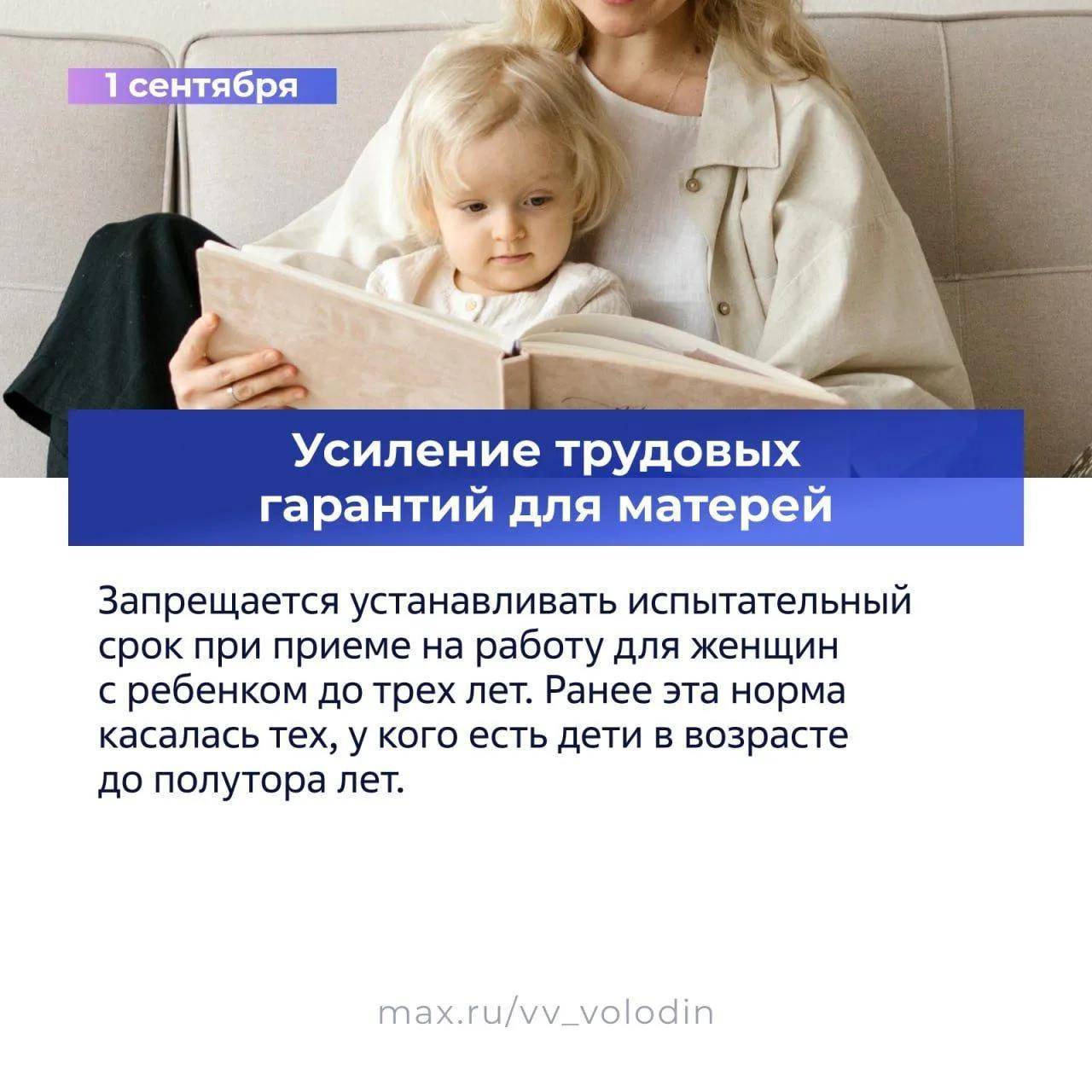 Ограничения для иноагентов и гарантии для матерей: Володин перечислил часть новых законов сентября