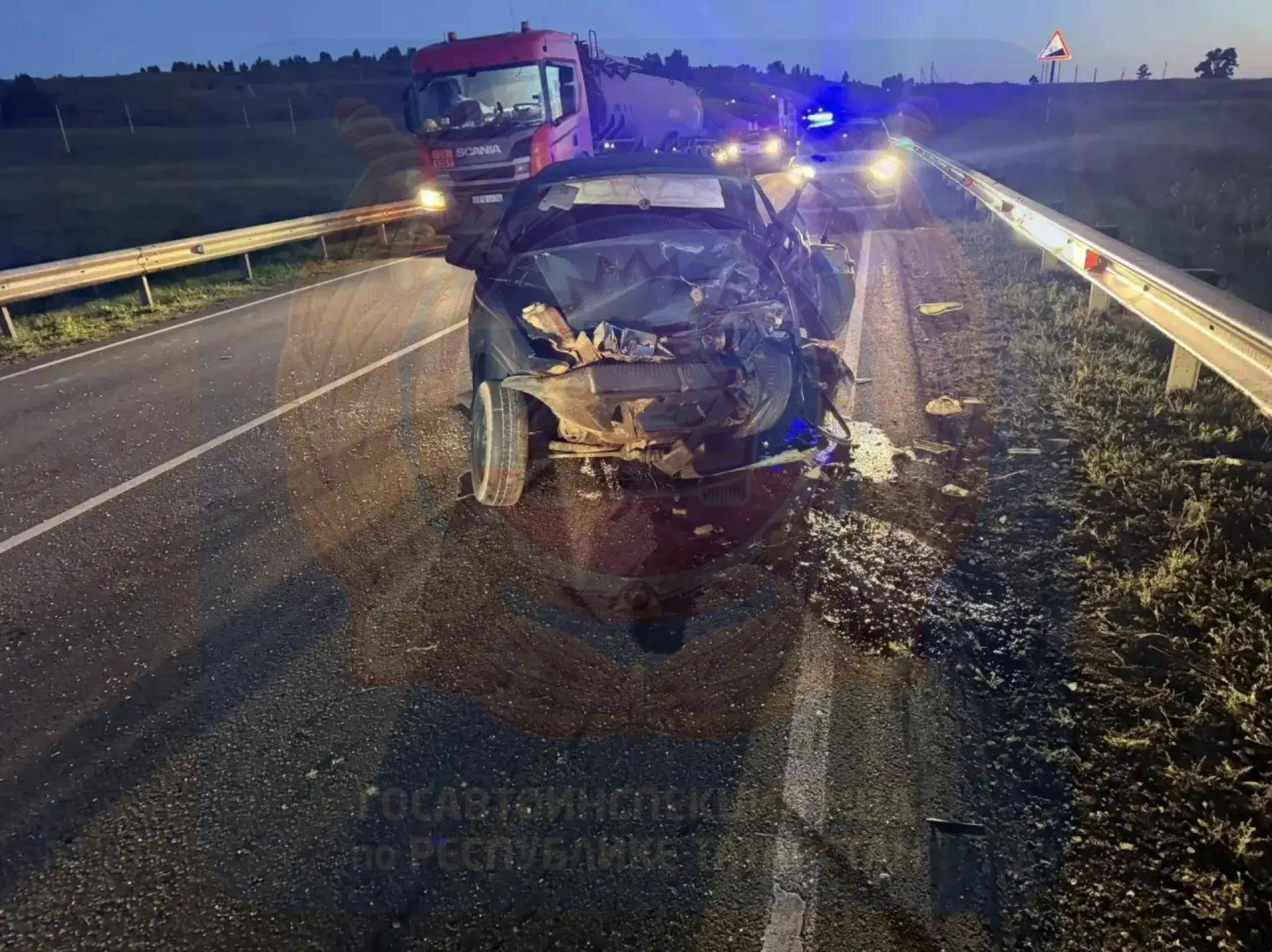 ВАЗ влетел во встречную Kia в Татарстане — погибли водитель и пассажир