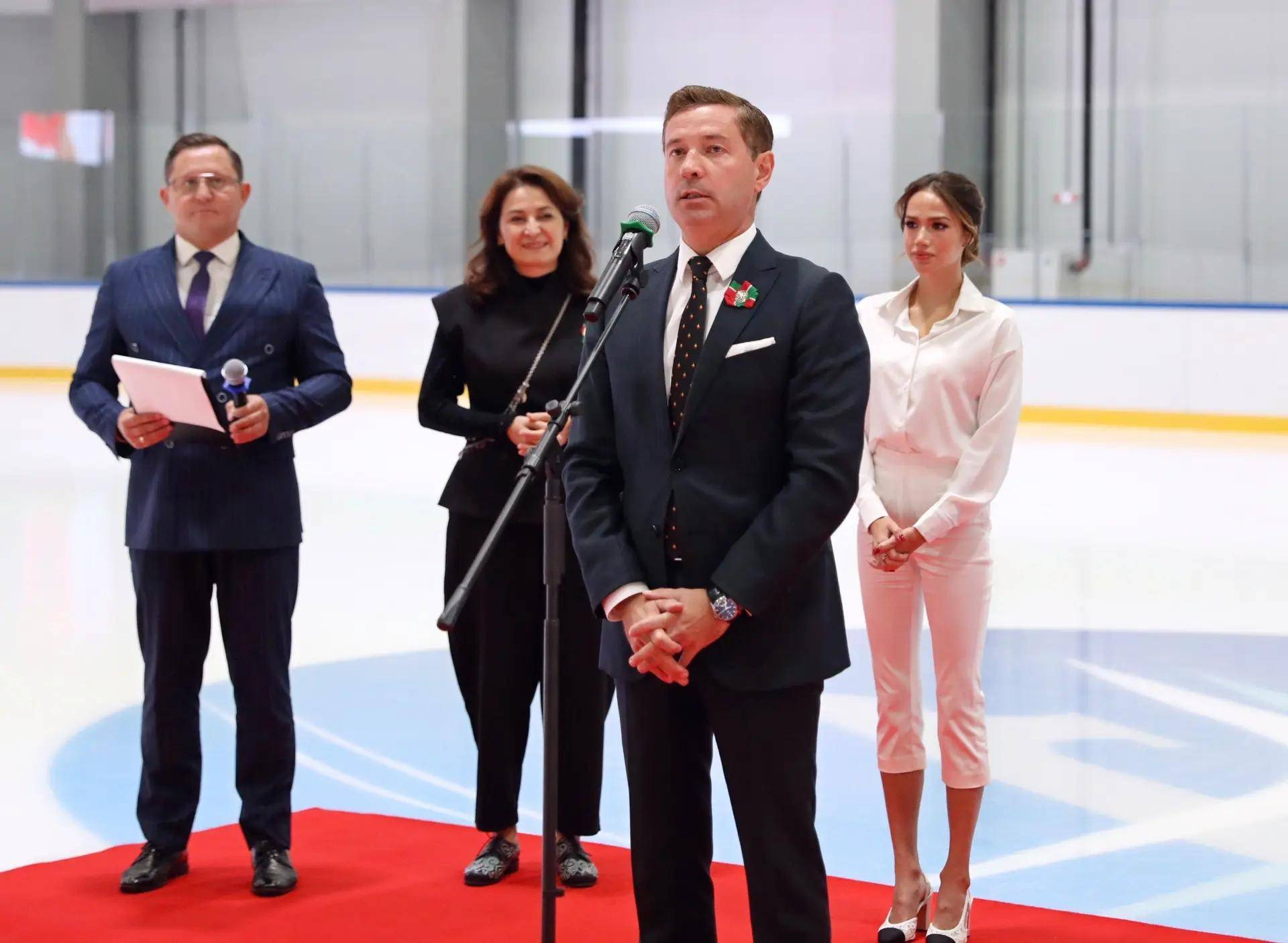 Алина Загитова открыла Центр фигурного катания в Казани