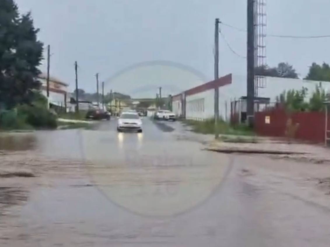 Апастово в Татарстане накрыл мощный ливень