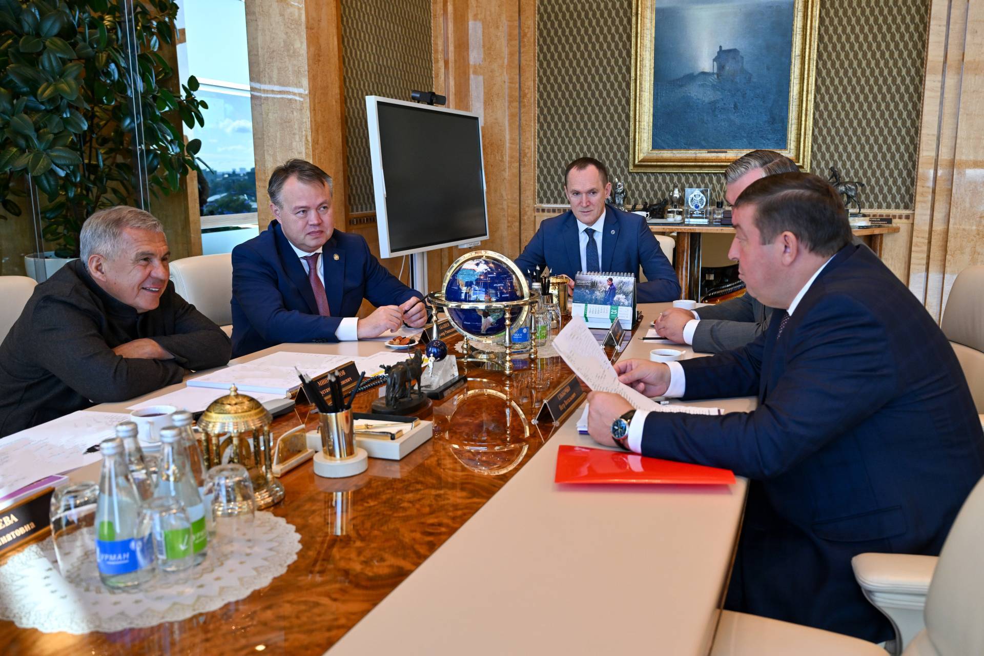 Минниханов обсудил с Глыбочко сотрудничество Татарстана с Сеченовским университетом