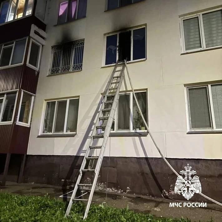 На пожаре в Нижнекамске погибла пожилая женщина