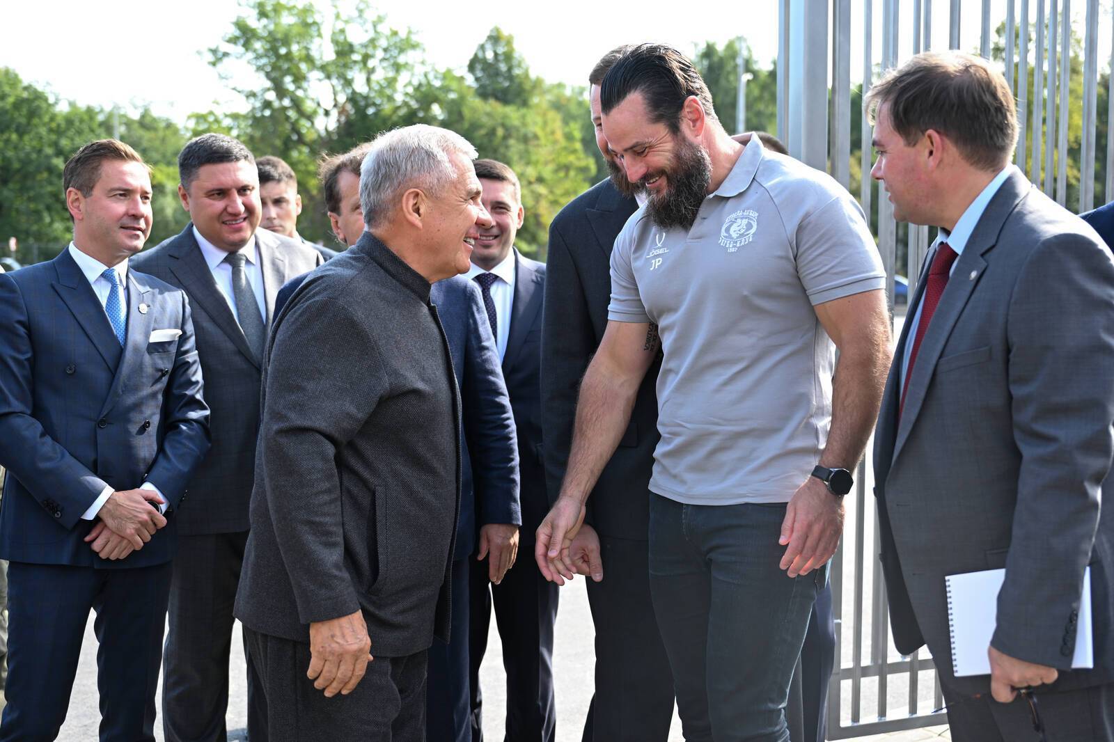 Минниханов открыл Центр регби в Казани