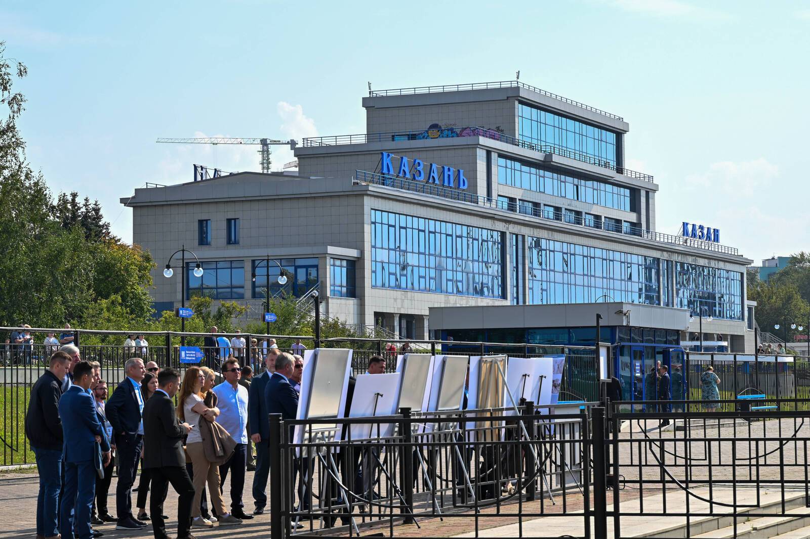 Раис Татарстана осмотрел объекты исторического центра Казани