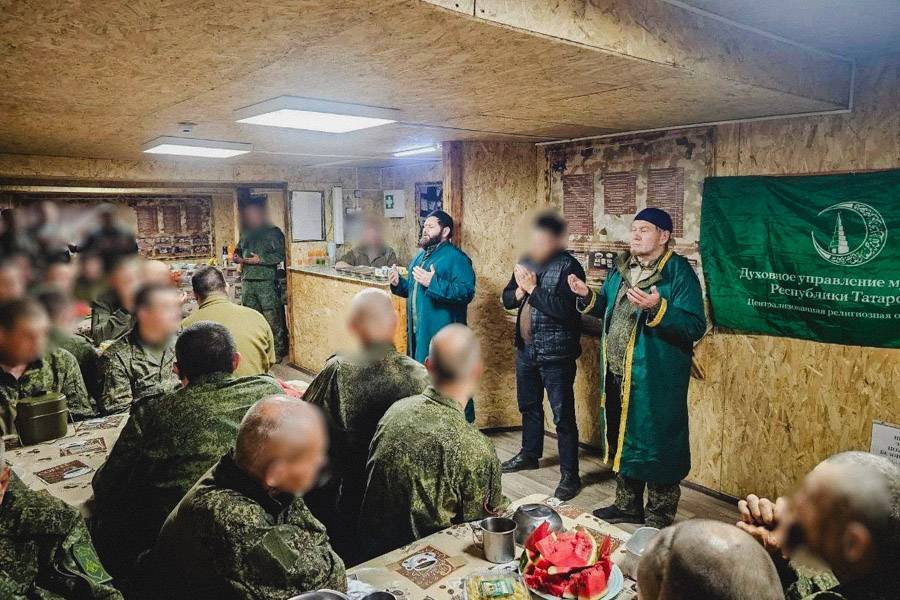 В зоне СВО при поддержке ДУМ Татарстана открыли еще одну блиндажную мечеть