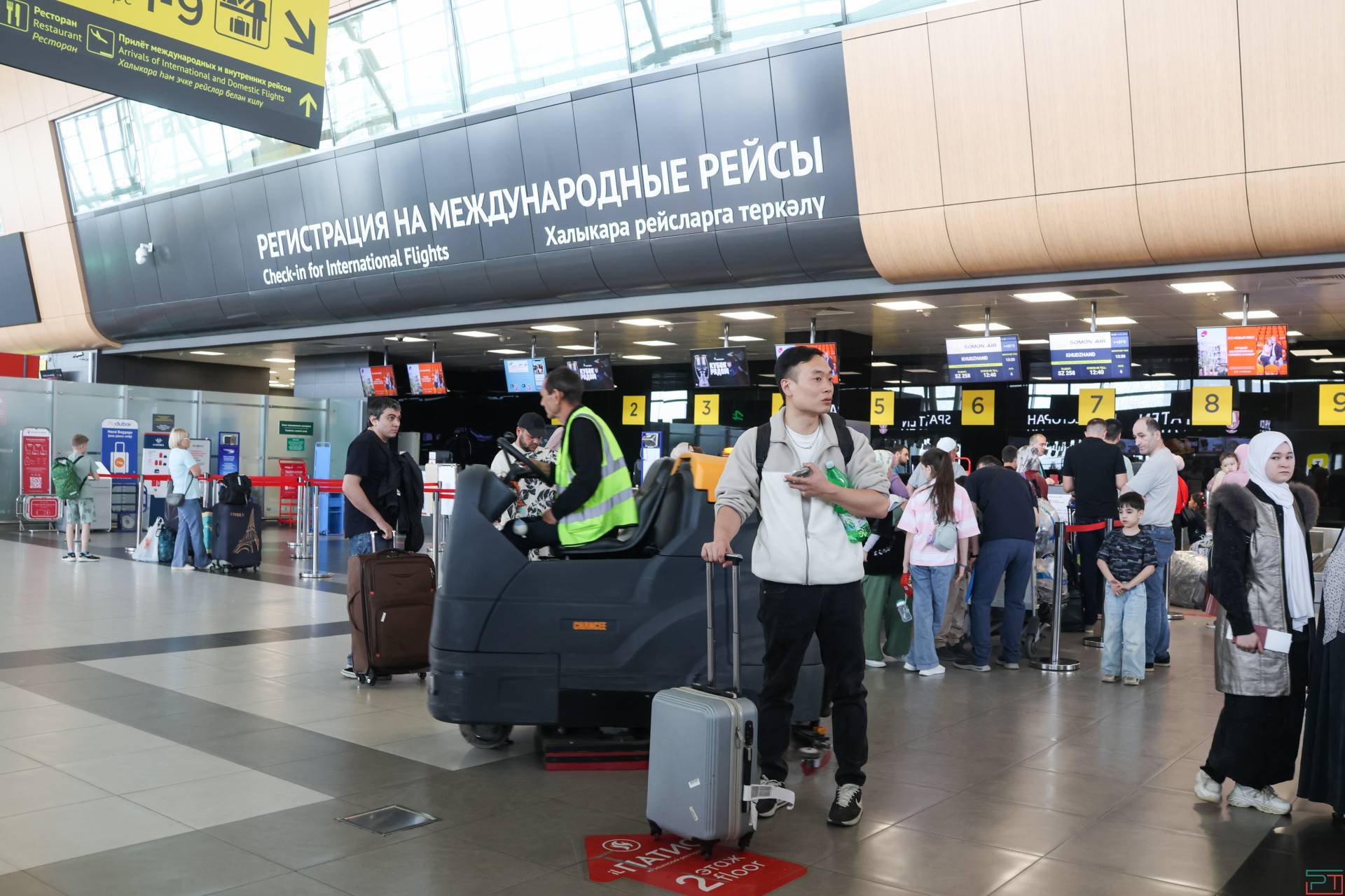 Аэропорт Казани увеличил пропускную способность при вылете международными рейсами