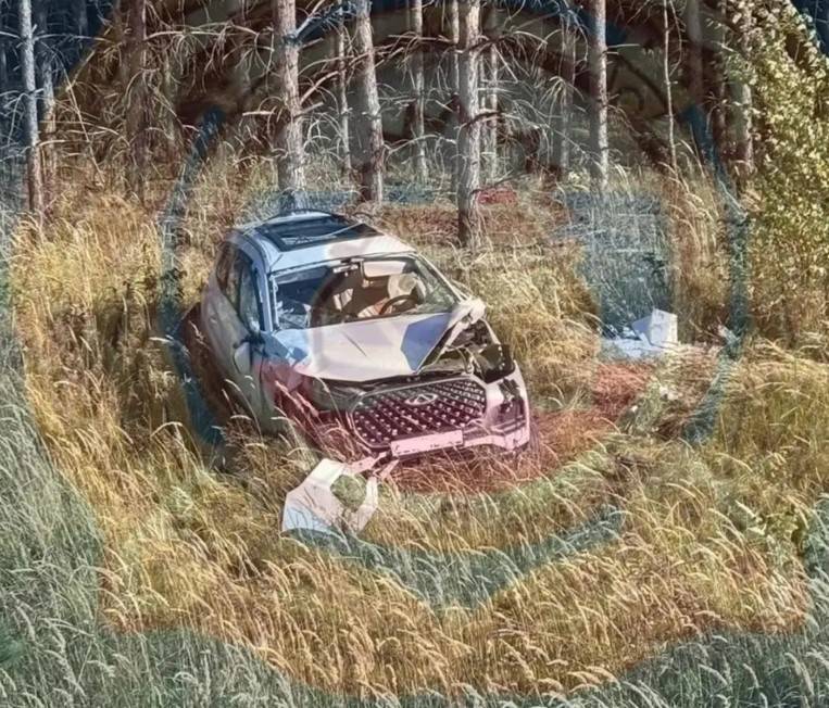 В Татарстане Chery Tiggo вылетел с трассы и опрокинулся - водитель погиб