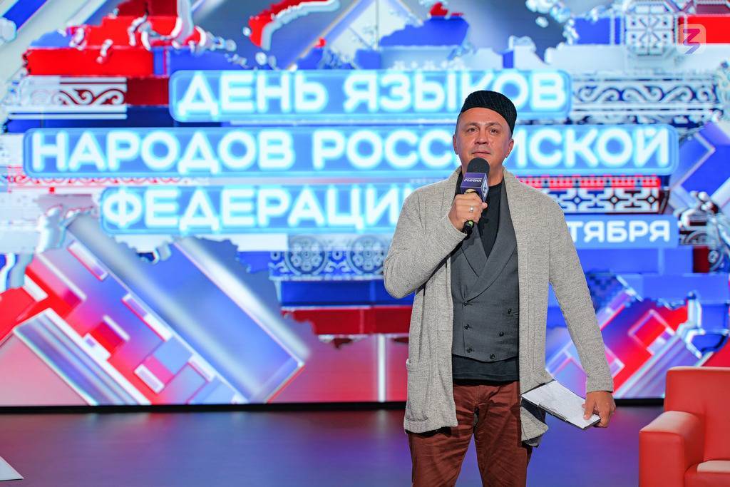Актер театра Камала представил Татарстан на Дне языков народов России в Москве