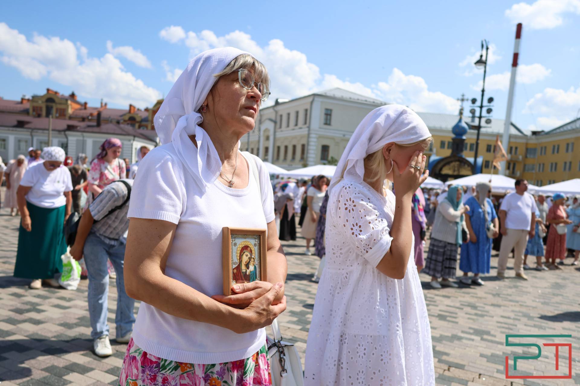 Патриарх Кирилл освятил отреставрированный храм Николы Тульского в Казани
