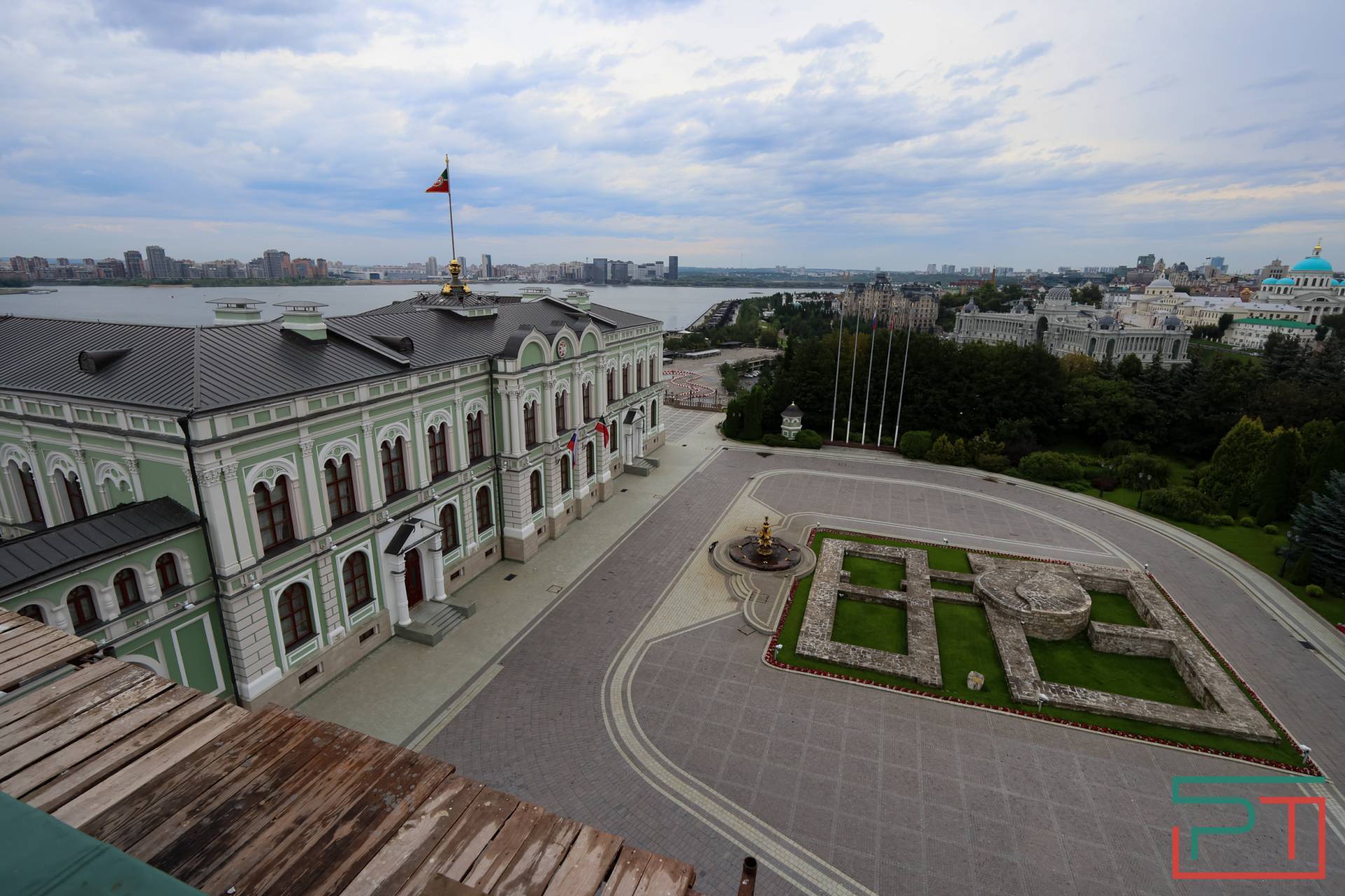 На башне Сююмбике ведутся реставрационные работы