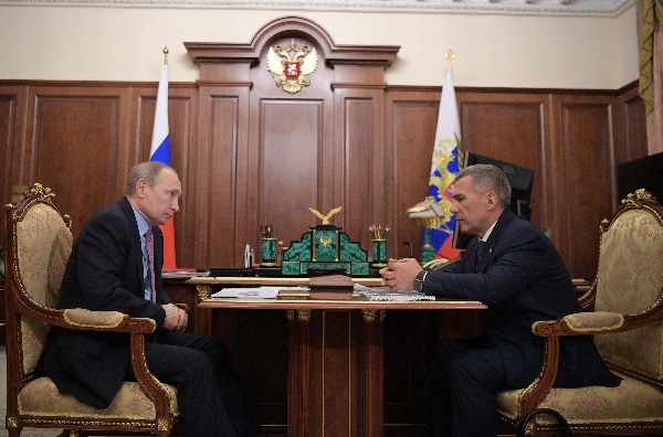 Встреча с Путиным_Пресс-служба Президента