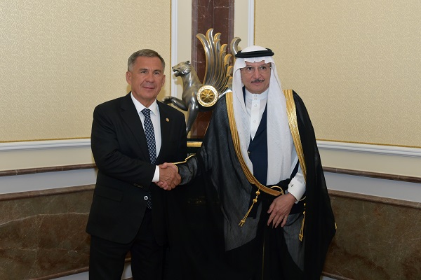 Минниханов_шейх_Пресс-служба Президента