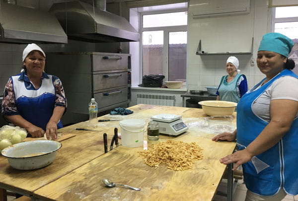 Пекарня в Базарных Матаках готовится к выпуску черного хлеба.