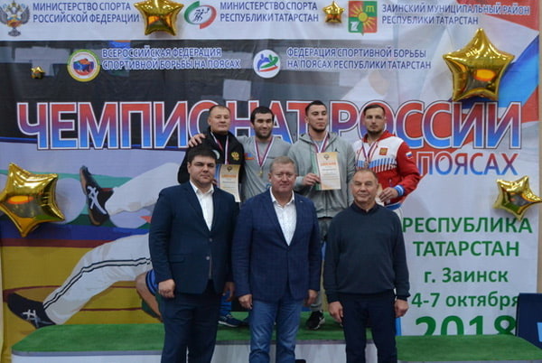 В Заинске прошел Чемпионат России по борьбе на поясах