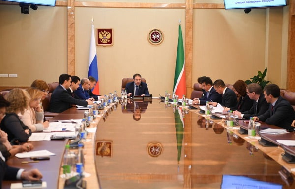 алексей песошин провел совещание по вопросам реализации национальных проектов в Республике Татарстан