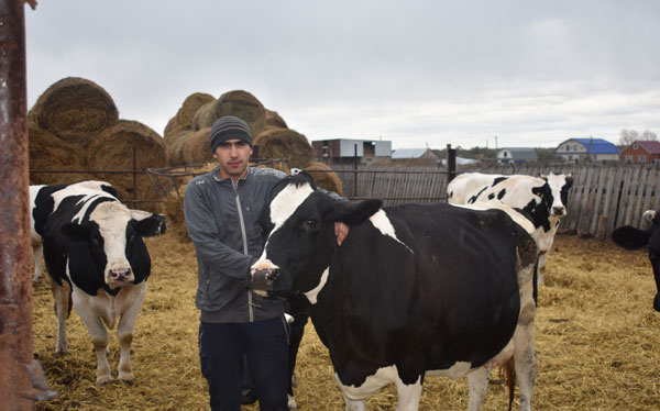 Фермер Айнур Бильданов