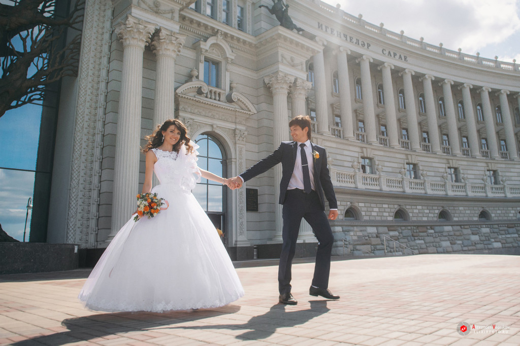молодожены казани